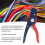 Pelacables BST-318 0,2-4,0 mm², acero ajustable 10