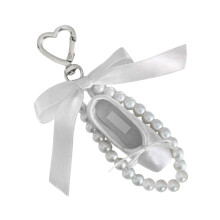 Stylish Phone Chain Lanyard Keychain Ornament With-White
