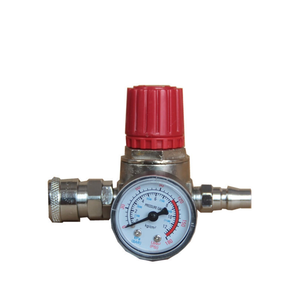 Air Compressor Pressure Regulating Valve Assembly For Pneumatic Tools Red Outlet Air Source Processor 9067246518592