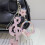 Trendy Styles Keychain Accessory With Musical Notes-Black 5