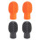 Drum Mute Silicone Drumstick 4-Piece Set For Practice, Silent Drumming, Percussion Accessory 1