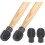 Drum Mute Silicone Drumstick 4-Piece Set For Practice, Silent Drumming, Percussion Accessory 3