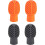 Drum Mute Silicone Drumstick 4-Piece Set For Practice, Silent Drumming, Percussion Accessory 5