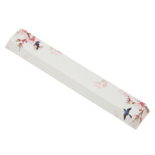 Colorful PBT Spacebar Keycap for Universal Mechanical Keyboard, Exquisite Flower Pattern
