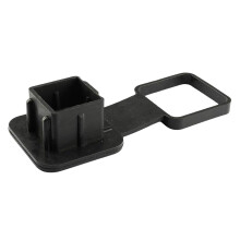 Heavy Duty Rubber Hitches Tube Covers, 2-Inch Receiver, Trailer Hitch Plugs And Caps, Easy Install, Hitch Protection