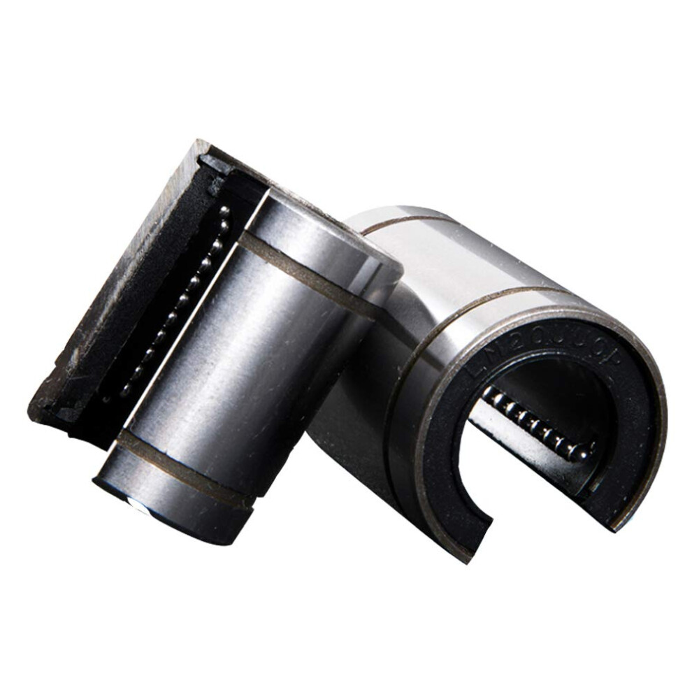 Lm12uu-Op Open Linear Motion Bearing 12Mm X 21Mm X 30Mm Guide Slide Open Type Model Lm12uu-Op Silver 9339159997499