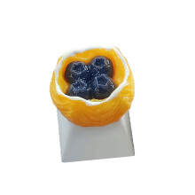 Dekorative Tastenkappe mit Dessert-Motiv,-Blaubeerbrot