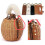 D Rings D-Shape Buckle Clips for Webbing Strap-brown buckle 4