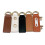 D Rings D-Shape Buckle Clips for Webbing Strap-brown buckle 7
