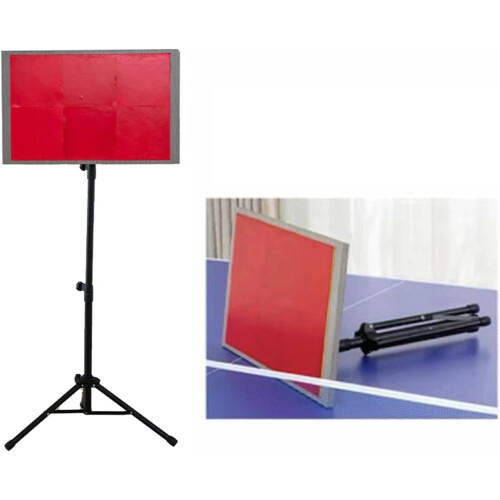 Portable Ping Pong Exercise Table Rebound Board Single Trainer Self-Study Serving Practice Pingpong Springback Equipment for Gym Parks 2