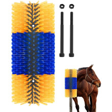 Sheep Hair Brush Animal Shedding Livestock Grooming Tool Double Screw Design For Horses Mules Donkeys And Sheep