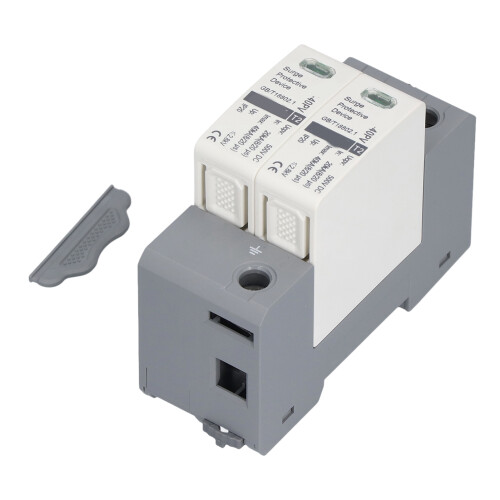 Durable CHLT-40PV 500VDC 2P Surge Protective Device 20-40KA 1