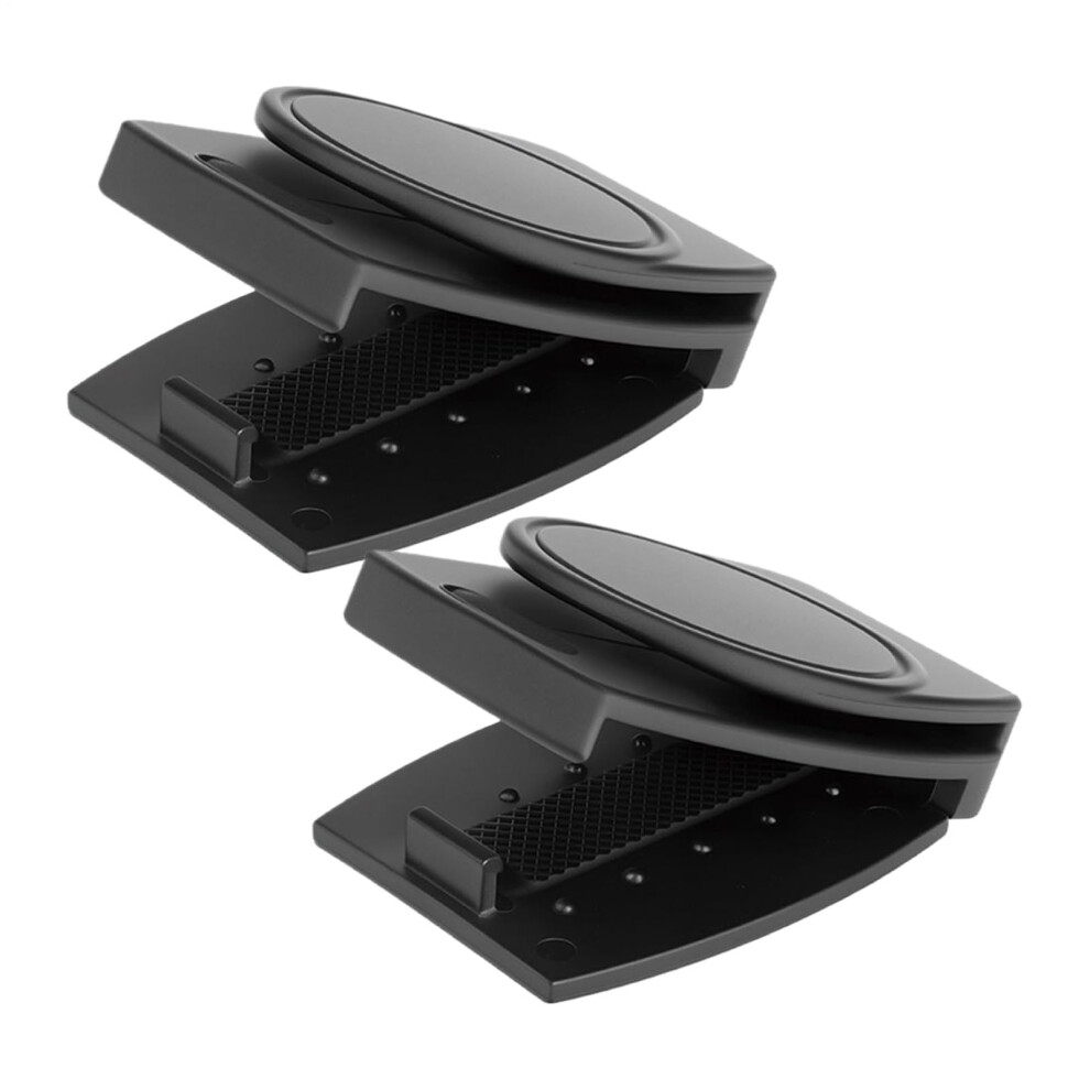 2Pc Car Seat Belt Clip Adjuster With Neck Pressure Relief | Adjustable Seatbelt Webbing Clips For Adults & Kids | Durable Plastic Slide Buckle 9339159998298