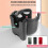 2 in 1 Silver Stroller Cup Holder & Phone Organizer Universal Fit J4077 8