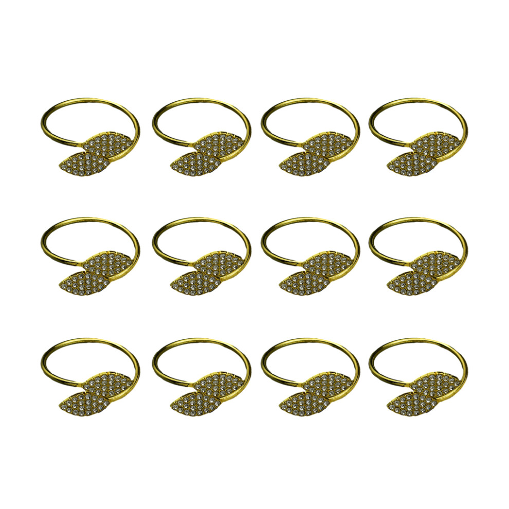 12 Pieces Napkin Ring Party Decoration Napkins Ornament Accessories-image-OPC-PMR772X-NEW