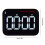 Timer digitale schermo da 4 pollici 9x6.5cm colore come mostrato 7