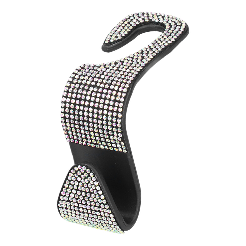 Colorful Bling Car Seat Hanger With Rhinestones, Abs & Jewelry Decor 3121357989637