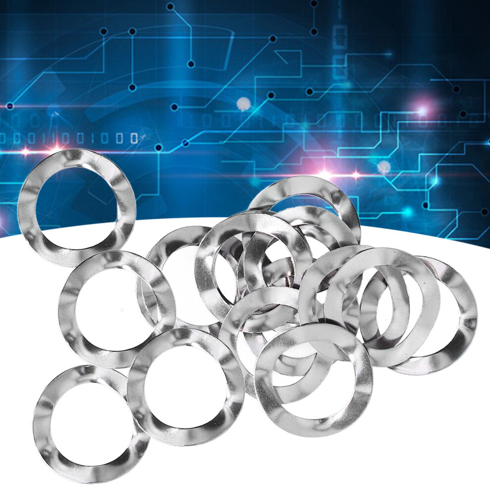 100Pcs A2 Stainless Steel Wavey Washers Kit for Engineering DIY-image-OPC-PMR86FD-NEW