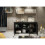 Creative Furniture Aurora Sideboard 145cm - Black with Gloss Doors 3