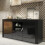 Creative Furniture Aurora Sideboard 145cm - Black with Gloss Doors 5