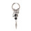 Boucles d'oreilles à pampilles coniques polyvalentes,-Argent 1