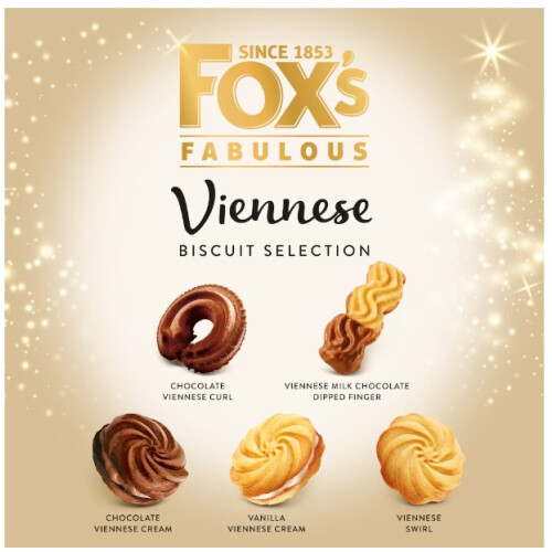 Fox's Fabulous Viennese Biscuit 350G (Pack Of 1) 2