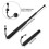Black Telescopic Hiking Stick 64cm Foldable Anti-Slip Grip 2