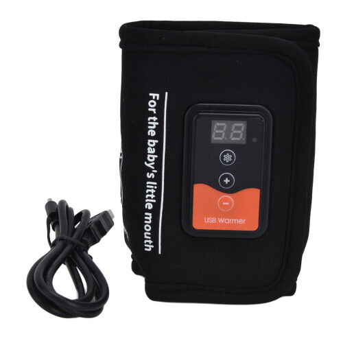 Chauffe-lait USB LCD Noir Type-C Contrôle de température 1