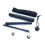 Black Telescopic Hiking Stick 64cm Foldable Anti-Slip Grip 5