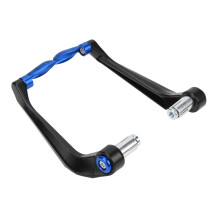 2pcs Aluminium Alloy Motorcycle Levers Guard Set for Mountain Bikes, Blue