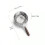 (Silver, 1 Count) Lotus Design Tea Strainer, 1 Count Tea Filter with Handle, Tea Making Accessories for Home Kitchen 3