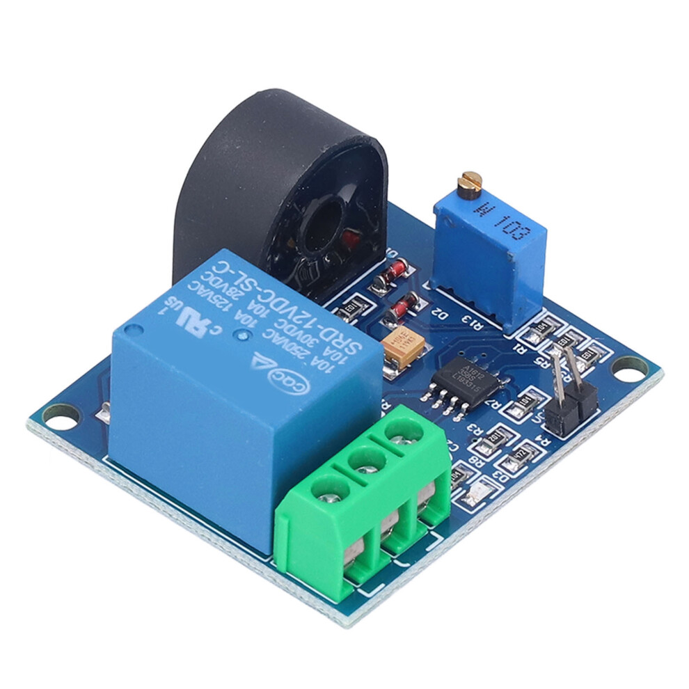 Ac Current Sensor With Relay Protection 12V 5A Overcurrent Switch 8781357997046