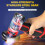 Mini Angles Grinder Brushless Grinder 12V Cordless Small-Red 3