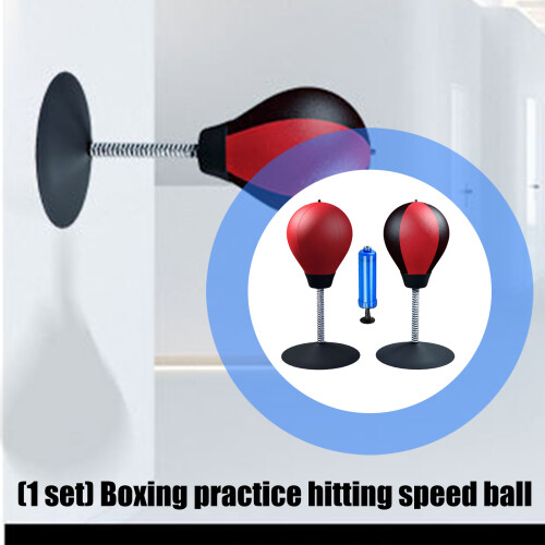 Boxing Speed Training Equipment Balanced Suspension-black red 2