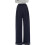 Classical Solid Color Maternity Pants Elastic-dark blue XXL 1