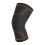 Adjustable Knee Support Sleeve Breathable Fabric-gray orange1 L 1