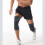 Elastic Knee Protective Wrap Silicone Stabiliser For-gray red M 6