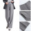 Comfortable Maternity Pants With Adjustable Waist-Milky white M 6