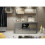 Creative Furniture Aurora Sideboard 145cm - Dark Grey with Gloss Doors 2