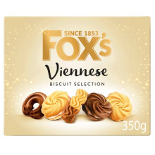 Fox's Fabulous Viennese Biscuit 350G (Pack Of 3)