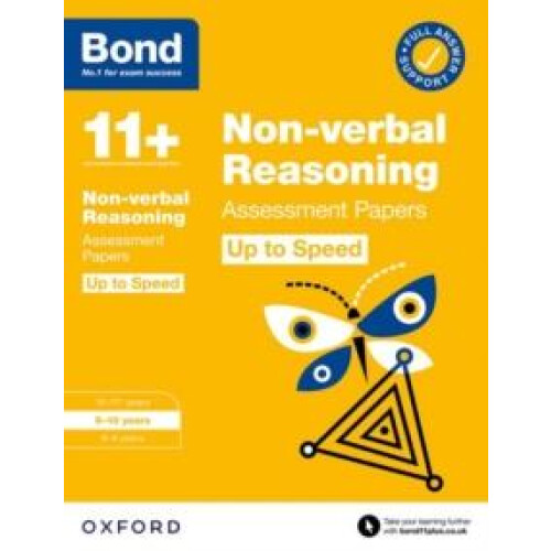 Bond 11 Nonverbal Reasoning Up to Speed Assessment Papers with Answer