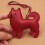 PU Craftsmanship Dog Shaped Keyring For Keys Wallets Or-Coffee 5
