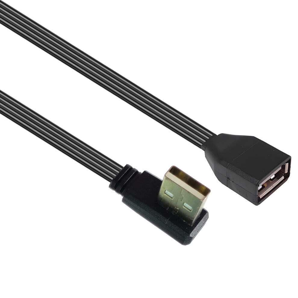 5-100Cm Usb 2.0 To Usb 2.0 Conversion Cable-10Cm Bend Right 7704000106894