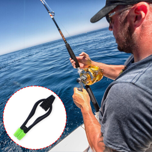 Downrigger Release Clip Adjustable Tension for Outriggers-Black 1