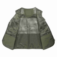 Breathable Summer Fishing Vest with Zipper Pockets for Outdoor Use