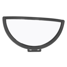 Konvexer Rückspiegel aus ABS und Glas, breiter