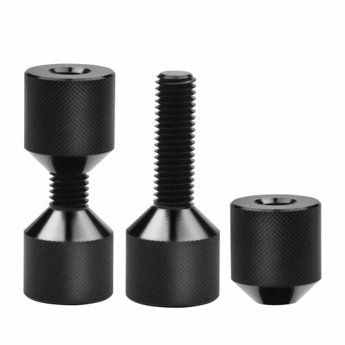 2 Stück Flanschstift mit 2 Löchern, 1 1/8 Zoll