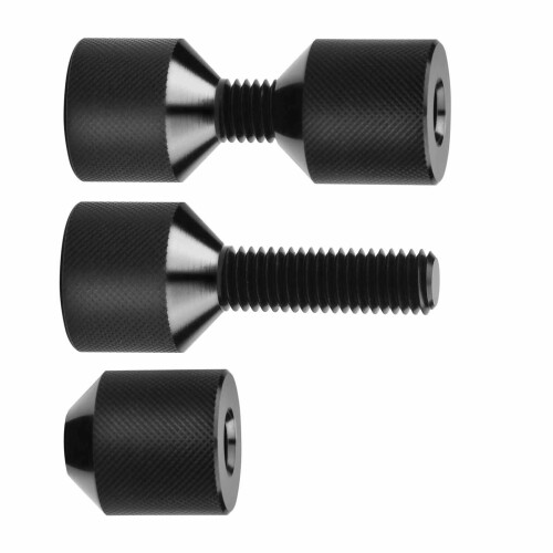 2 Stück Flanschstift mit 2 Löchern, 1 1/8 Zoll 1