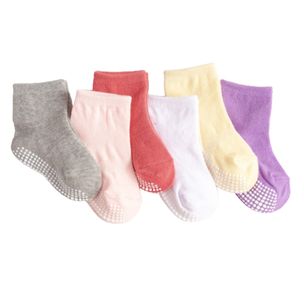 (medium girl, 1012) 6 Pieces Kids Stockings Cotton Ankle Socks Accessories Children-image-OPC-PMR8QNP-NEW