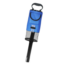 Golf Ball Retriever Portable Pocket Tee Holder Blue Sturdy Grabber Golf Accessories For Golfers Training Equipment